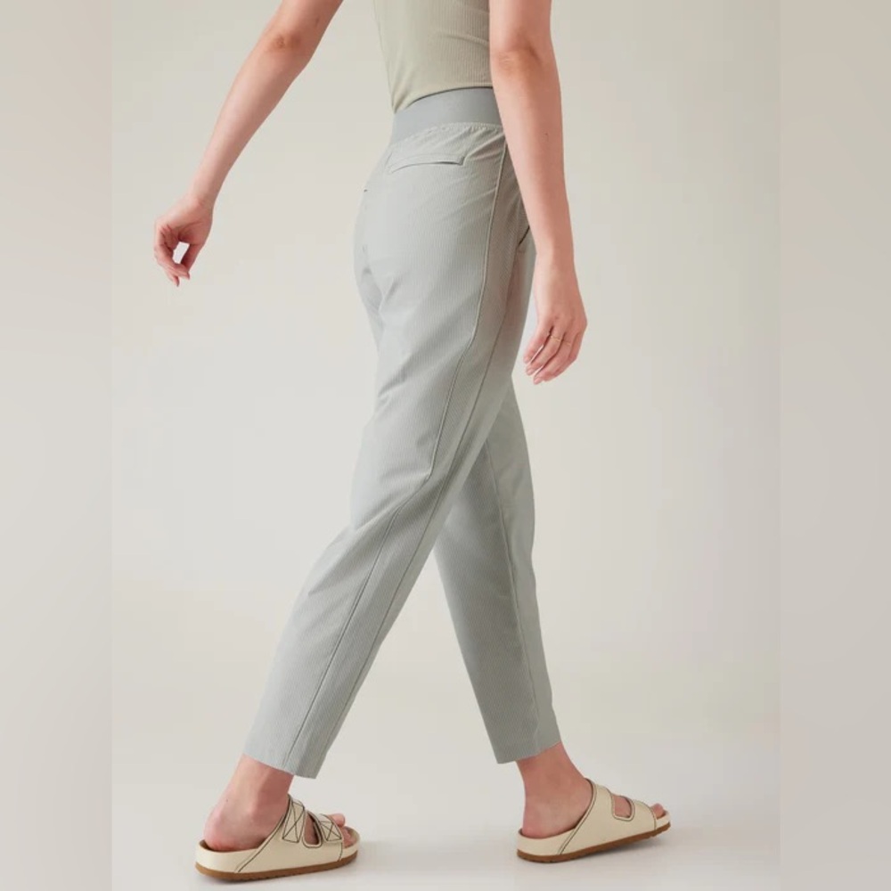 Athleta Sage Ribbed High-Waist Jogger Pants - Picture 2 of 9